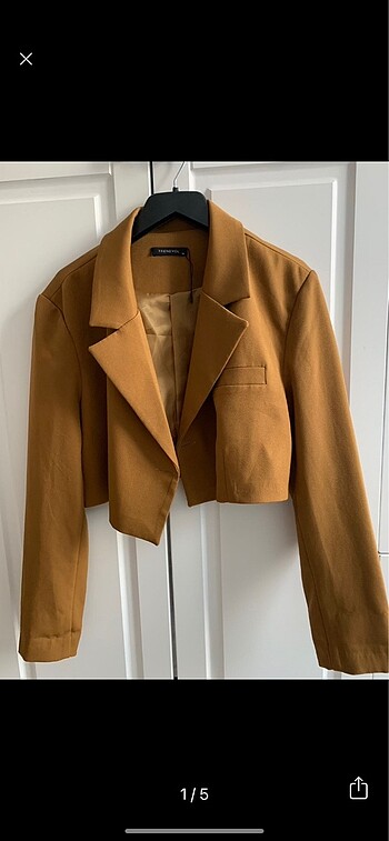 Trendyol milla kısa blazer ceket