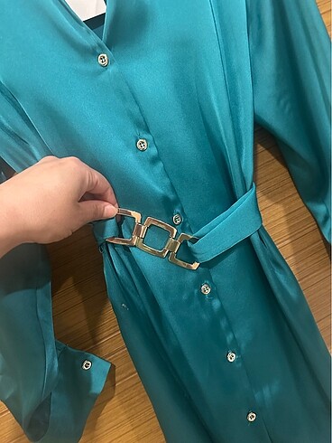 Zara Saten elbise