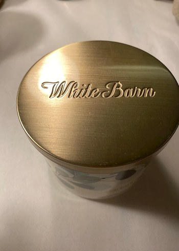 Beyaz Parlak Mum | White Barn - Görsel 2