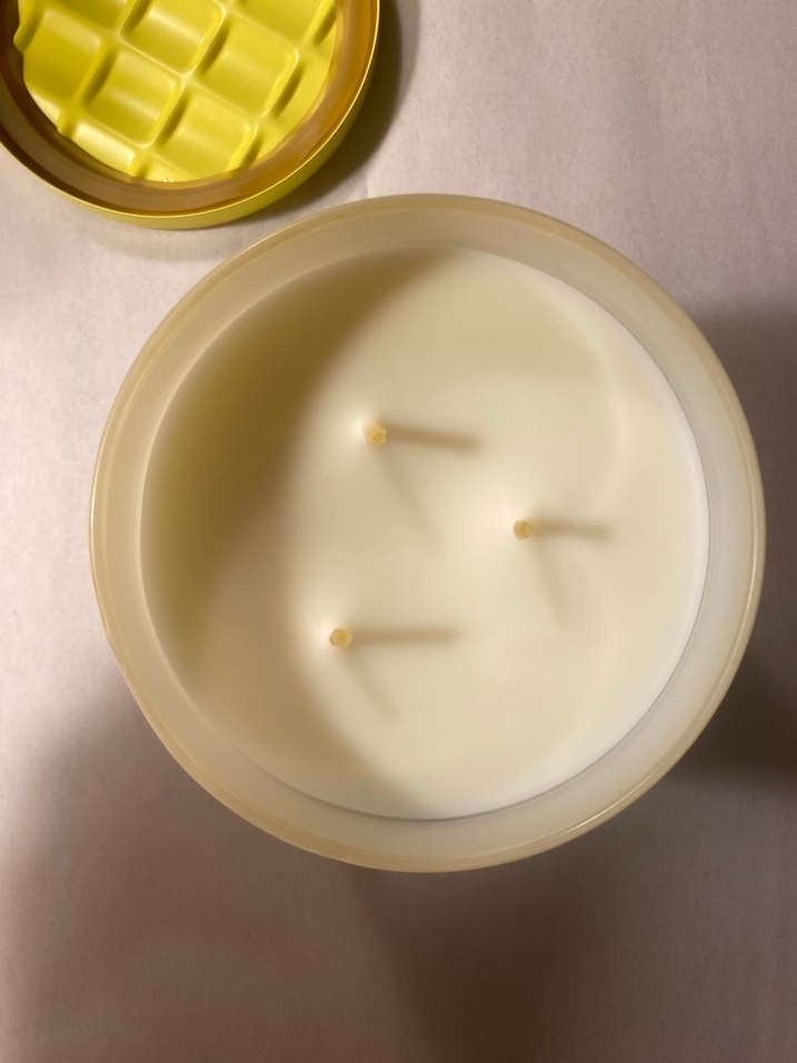 Sarı Kapaklı Tatlı Çay ve Limonata Kokulu Mum - Görsel 3