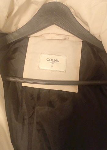 Colins Bej Düğmeli Kadın Kışlık Mont - Görsel 4