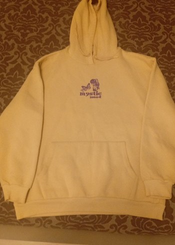 Koton Kapüşonlu Bej Kadın Sweatshirt - Görsel 2