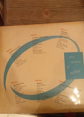 Mina N°7 - 16 Başarı Şarkısı Vinyl Albüm - Görsel 2