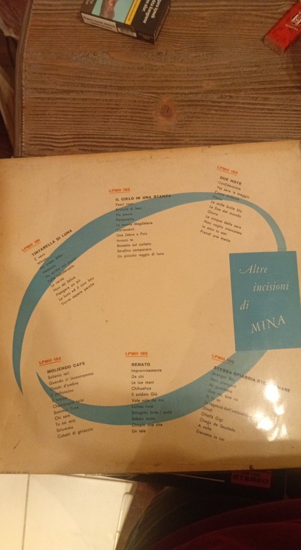 Mina N°7 - 16 Başarı Şarkısı Vinyl Albüm - Görsel 2