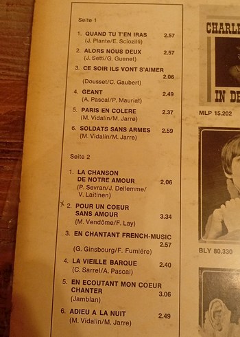 Mireille Mathieu Plak Albümü - Görsel 3