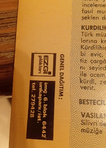 Kürdilihicazkâr Faslı - Kemal Gürrez Yönetmenliğinde LP - Görsel 4