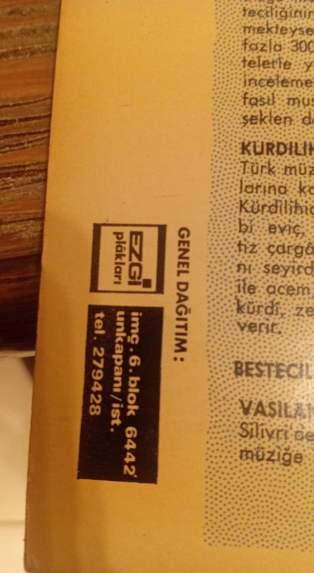 Kürdilihicazkâr Faslı - Kemal Gürrez Yönetmenliğinde LP - Görsel 4