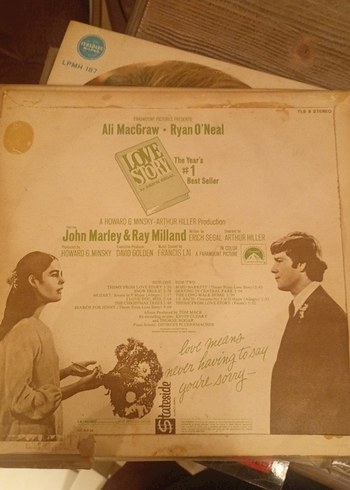 Love Story Orijinal Film Müziği LP - Görsel 2