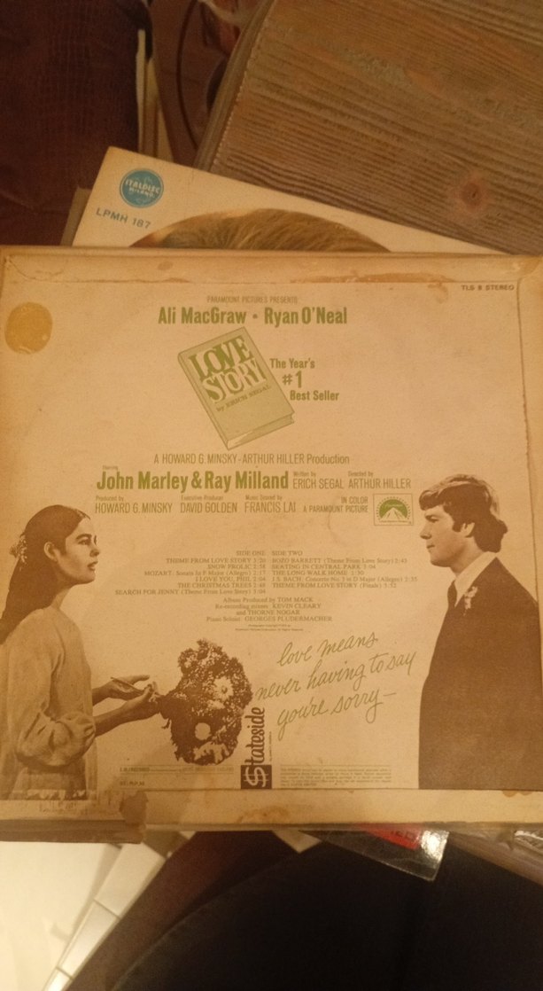 Love Story Orijinal Film Müziği LP - Görsel 2