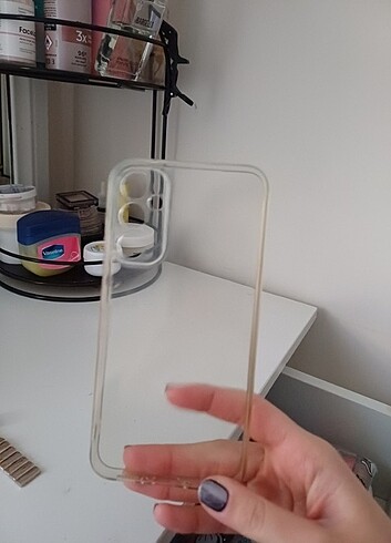 Şeffaf samsung a34 model telefon kılıfı
