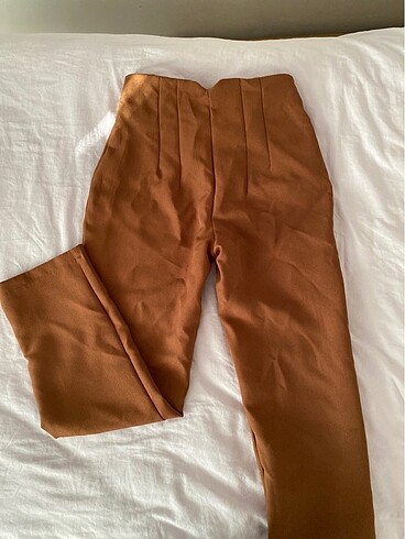 Diğer Kahverengi kumaş pantolon