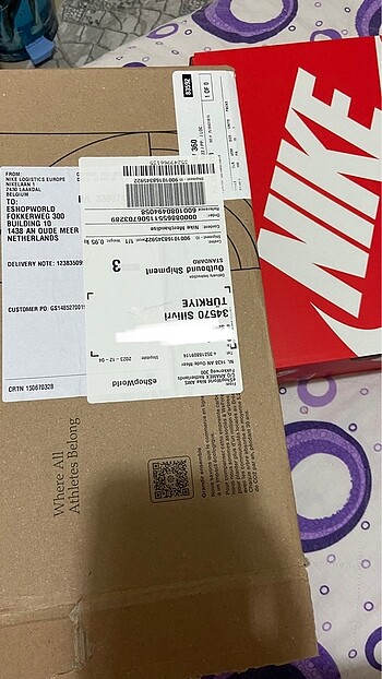 42 Beden pembe Renk Nike P6000 ayakkabı