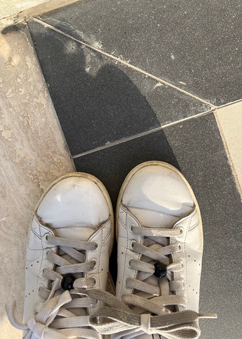 38 Beden Adidas stan smith beyaz spor ayakkabı
