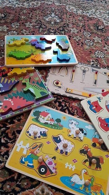 Melissa Ahşap Lego oyuncak