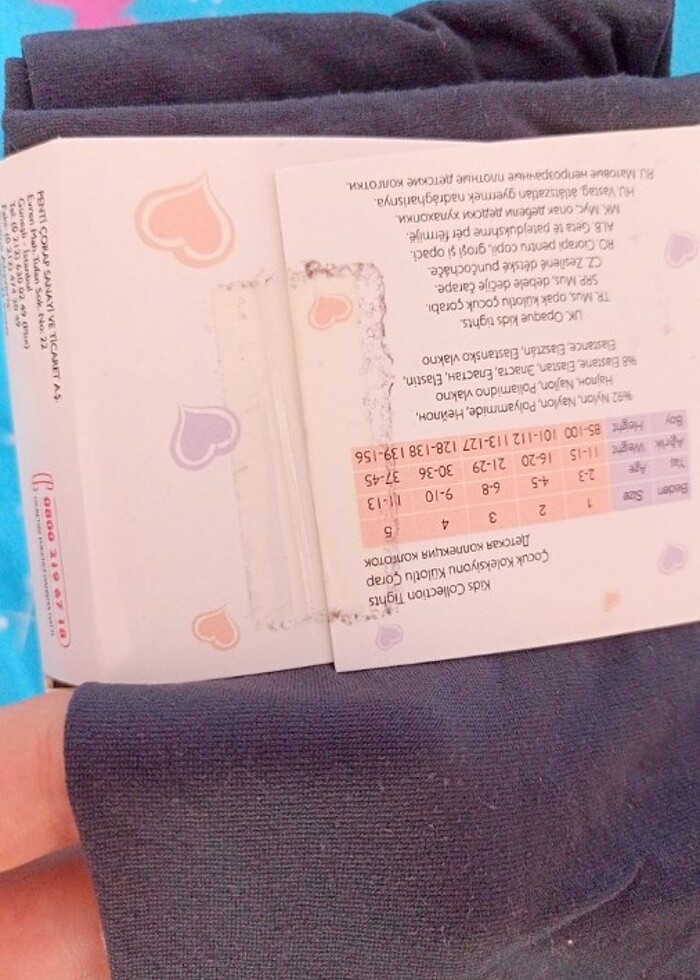 PENTİ ÇOCUK KİLOTLU MUZ ÇORAP  - Görsel 5