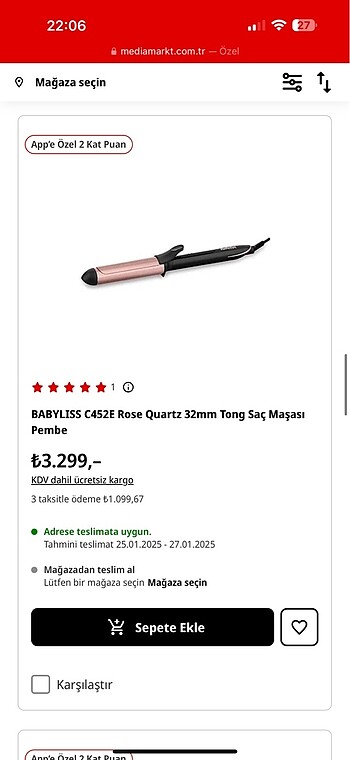 Babyliss Babyliss 32mm
