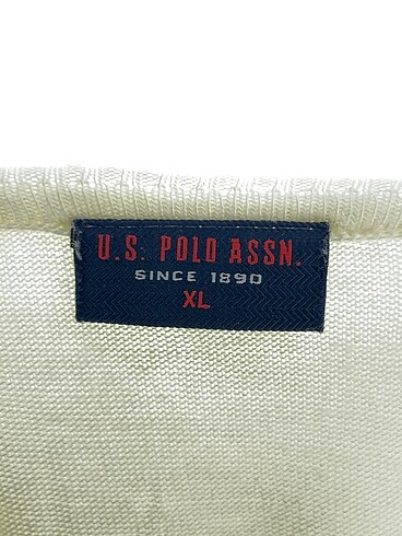 xl Beden beyaz Renk U.S Polo Assn. Kazak / Triko %70 İndirimli.