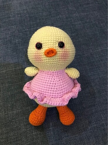 Amigurumu oyuncak ördek
