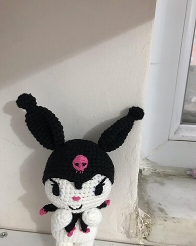  Kuromi oyuncak anahtarlık amigurumi