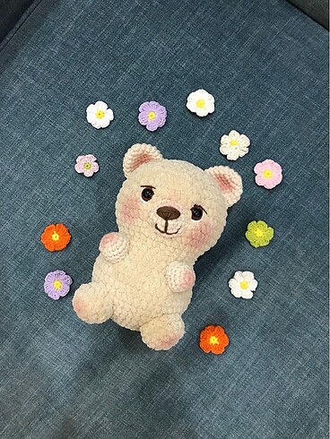 Amigurumi örgü ayıcık oyuncak ayı