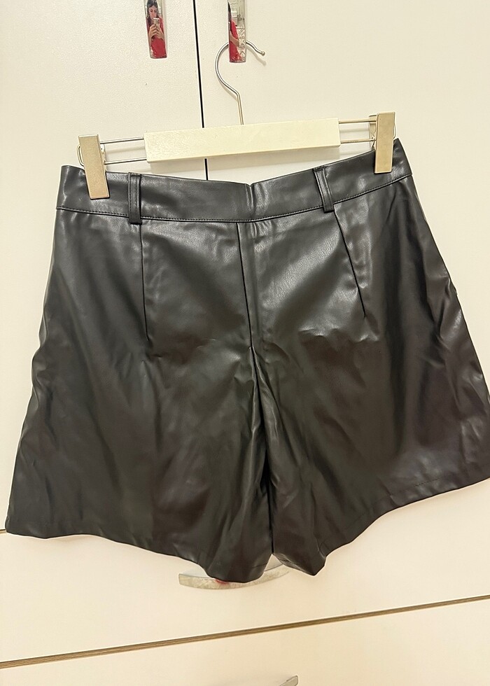 Deri şort - Görsel 5