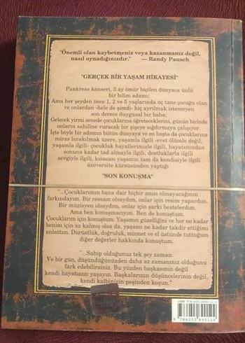 Son Konuşma - Randy Pausch Kitabı - Görsel 2