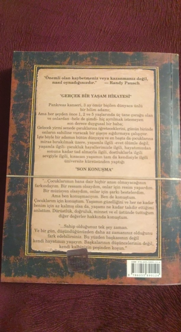 Son Konuşma - Randy Pausch Kitabı - Görsel 2