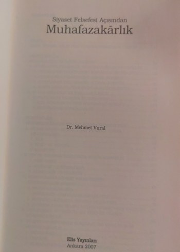 Siyaset Felsefesi Açısından Muhafazakârlık - Görsel 3