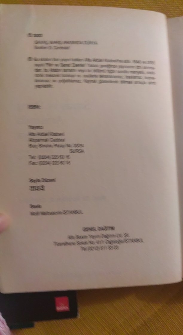 Savaş ve Barış Arasında Dünya - İbrahim S. Canbolat - Görsel 3