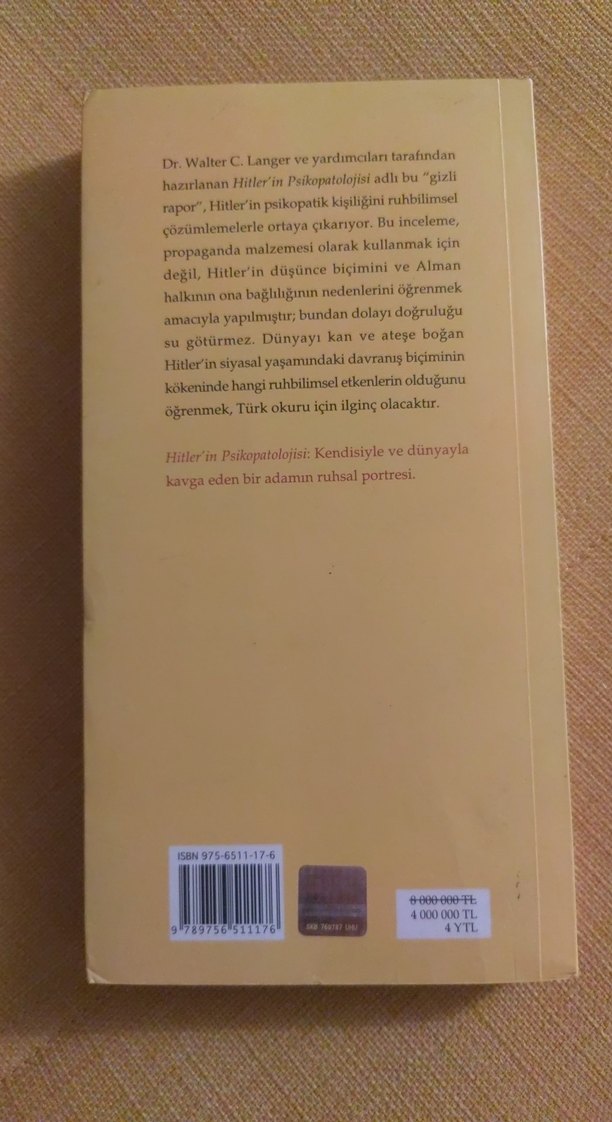 Hitler'in Psikopatolojisi - Walter C. Langer - Görsel 5