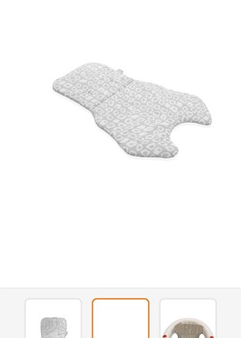 Bebek oturagı Minderi Gri Desenli - Görsel 5