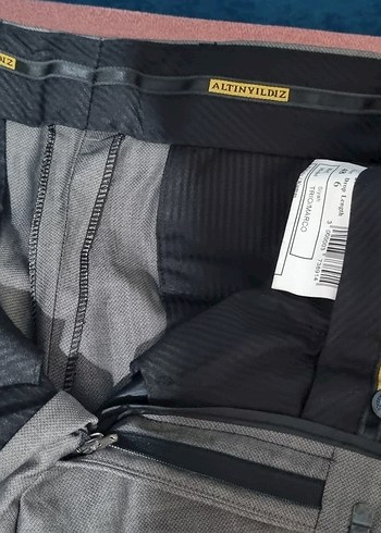 Gri Erkek Takım Elbise Ceket Notch Yaka - Görsel 3