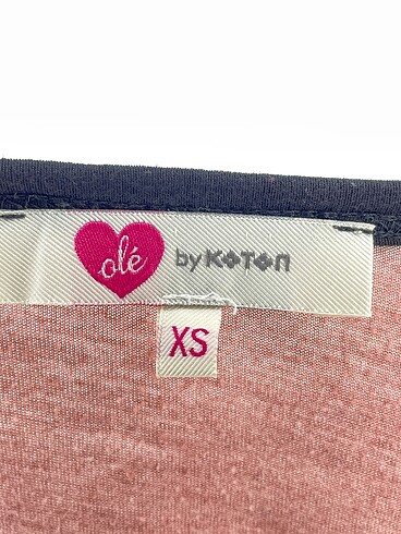 xs Beden çeşitli Renk Koton T-shirt %70 İndirimli.