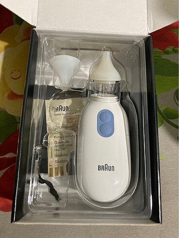 Braun bebek çocuk burun aspiratörü