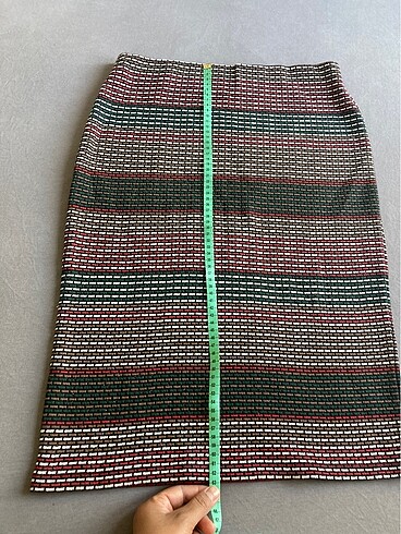 L beden midi etek - Görsel 5