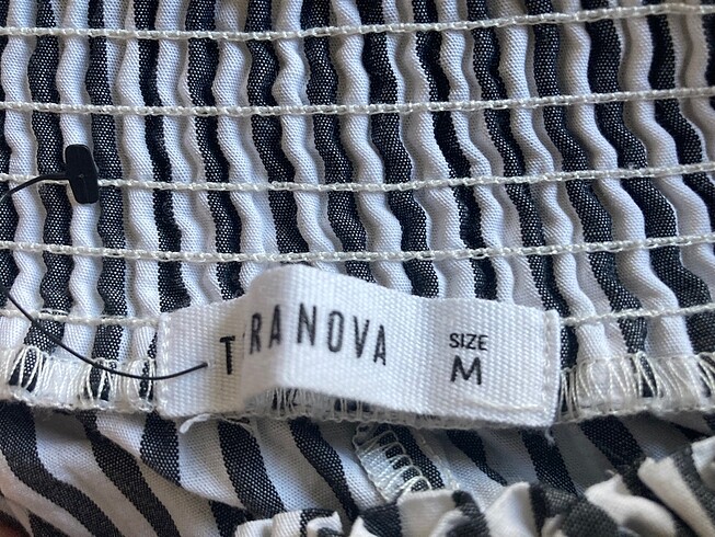 Çizgili etek M beden yeni - Görsel 3