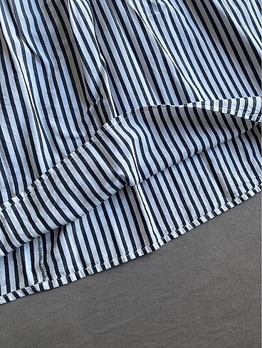 Çizgili etek M beden yeni - Görsel 2