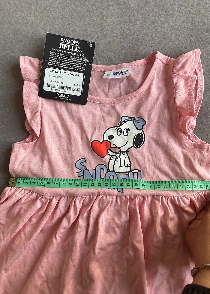 1,5 yaş kız elbisesi - Görsel 4