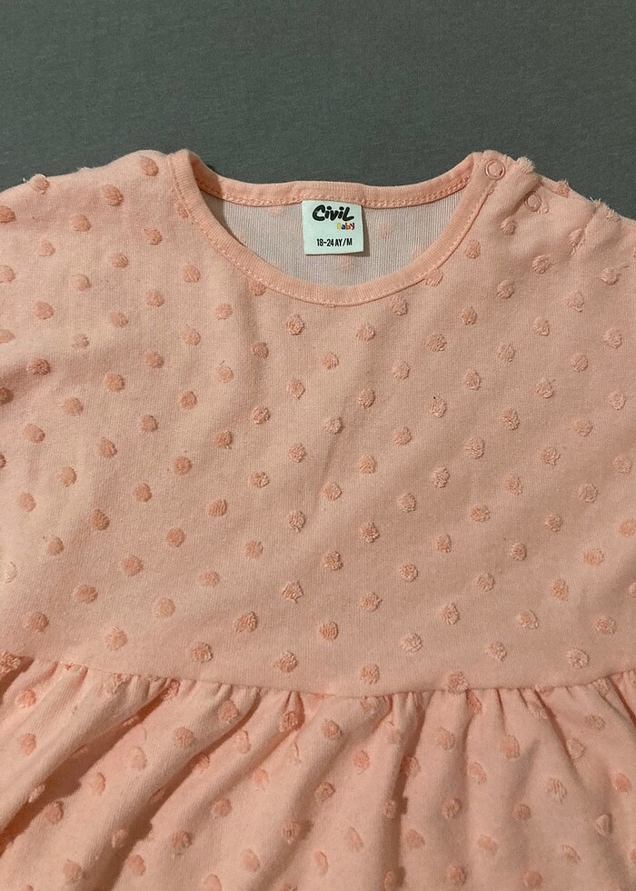 18-24 ay kız çocuk elbisesi - Görsel 2