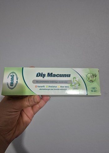 Farmasi ERSAĞ Diş Macunu Karanfil Okaliptus Aloe Vera 100 ml