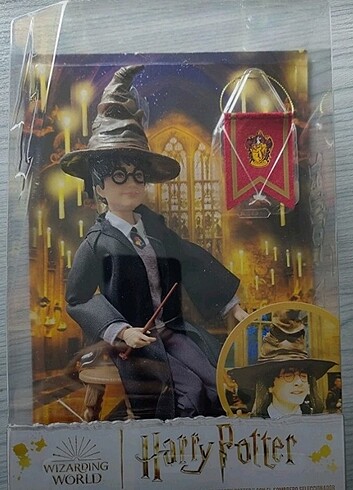 Barbie Harry Potter seçmen şapka seti eklemli Harry