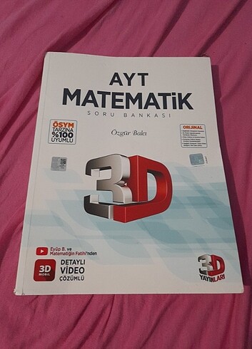 AYT test kitabı 