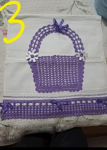 Diğer Nakışlı Renkli Havlu Seti