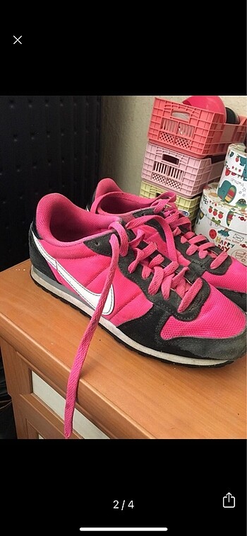 Nike Nike pembe spor ayakkabı