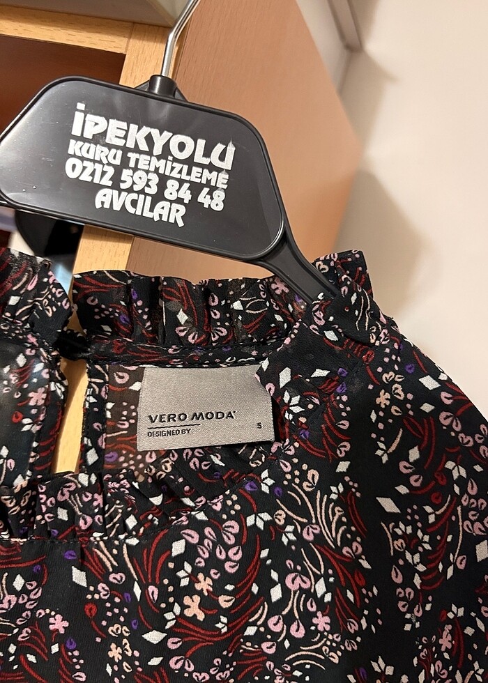 VERO MODA şifon gömlek - Görsel 2