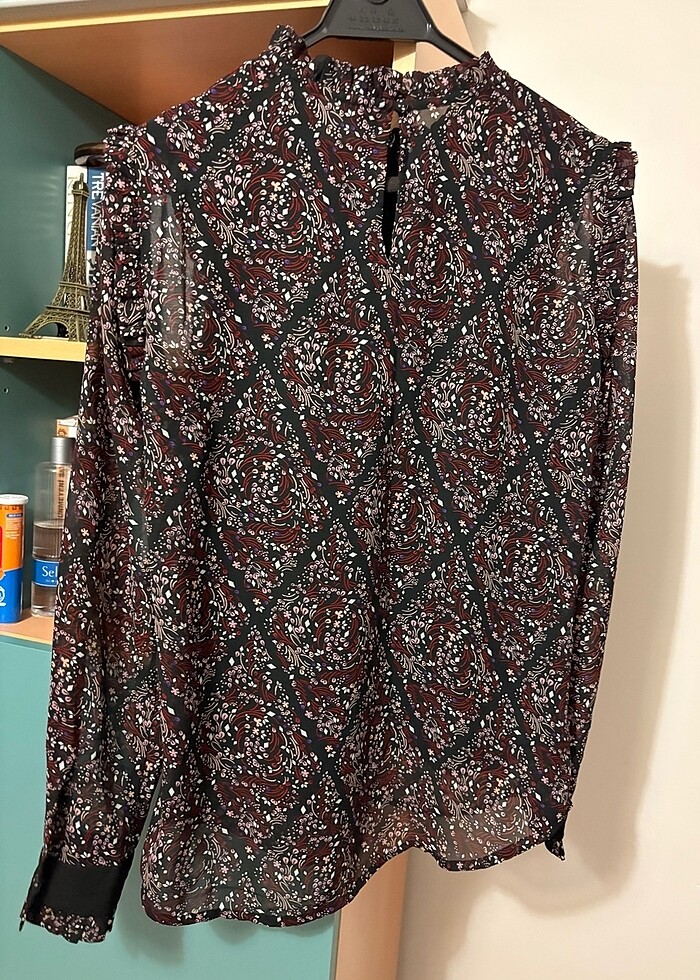 VERO MODA şifon gömlek - Görsel 3