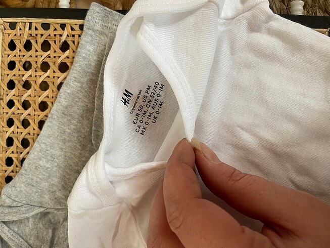 H&M Sıfır bebek tulum