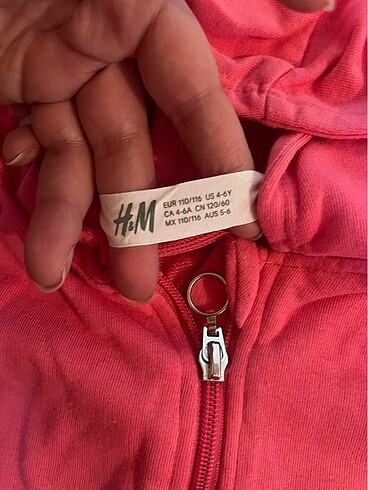 4 Yaş Beden pembe Renk H&M sıfır ürün