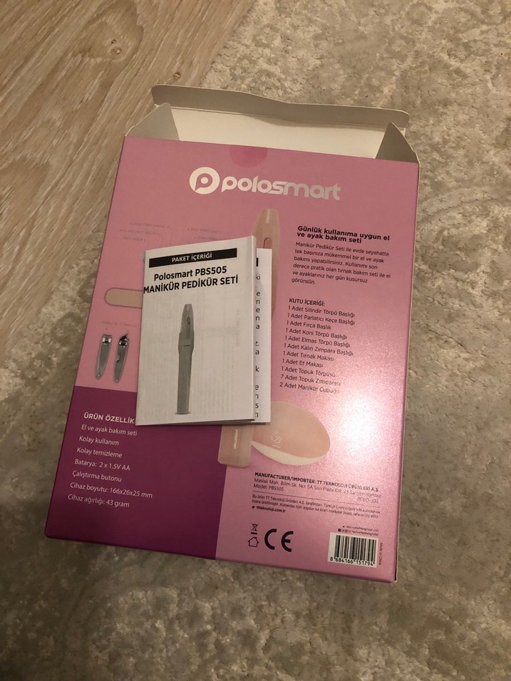 Polosmart  Manikür Pedikür Seti - Görsel 3