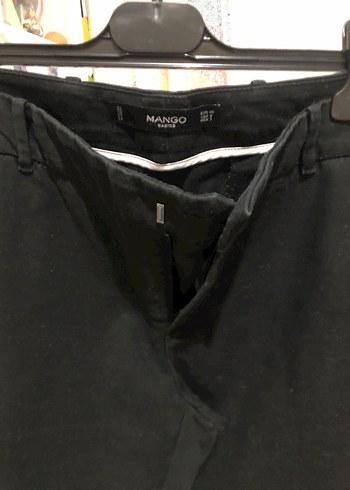 Kadın Siyah Kumaş Pantolon - Görsel 5